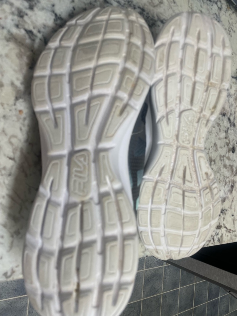 Charcoal Lace-Up Women's size 9 Athletic Sneakers - Fila - Picture 7 of 8